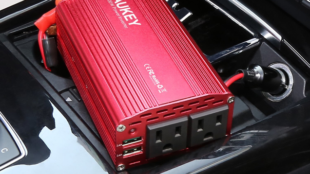 AUKEY 300W Power Inverter (Black) | $23 | Amazon | Promo code AUXMAS22AUKEY 300W Power Inverter (Red) | $23 | Amazon | Use code AUXMAS21AUKEY 120W Power Inverter | $16 | Amazon | Use code AUXMAS23